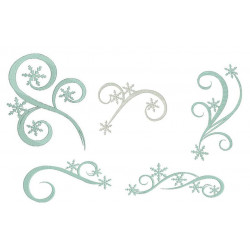 Stickserie - Winter Swirls